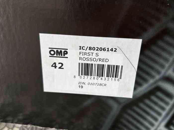 Bottines rallye OMP 4