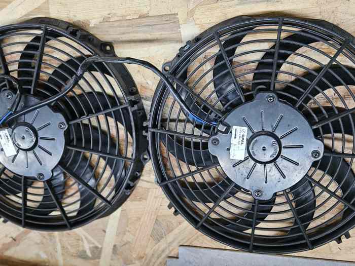 2 Ventilateur spal réf sur la photo