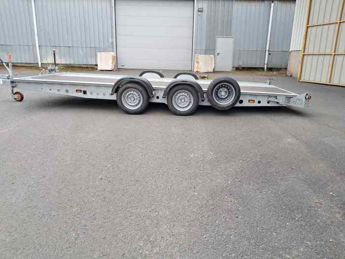 ***EN STOCK*** Remorque plateau Premium PRG TRAILERS E-tech 488cm x 200cm 3