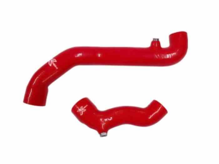 Kit 2 durites turbo silicone Renault R...