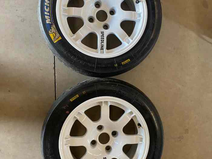 Lot de roues Speedline et pneus Michel...