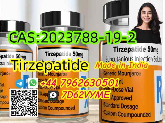 Tirzepatide CAS 2023788-19-2 Reliable Indian Supplier Tirzepatide 3
