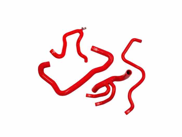 Kit 4 durites refroidissement silicone...