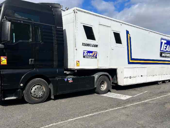 Semi-remorque de course (Rallye et cir...