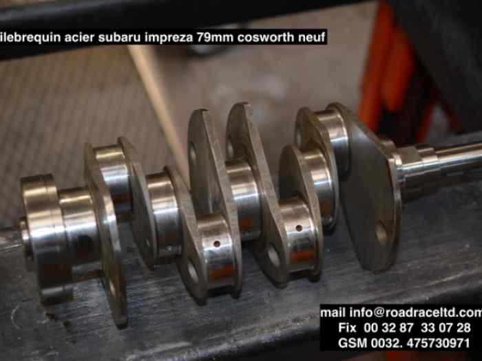Vilebrequin acier subaru impreza 79mm cosworth neuf 4