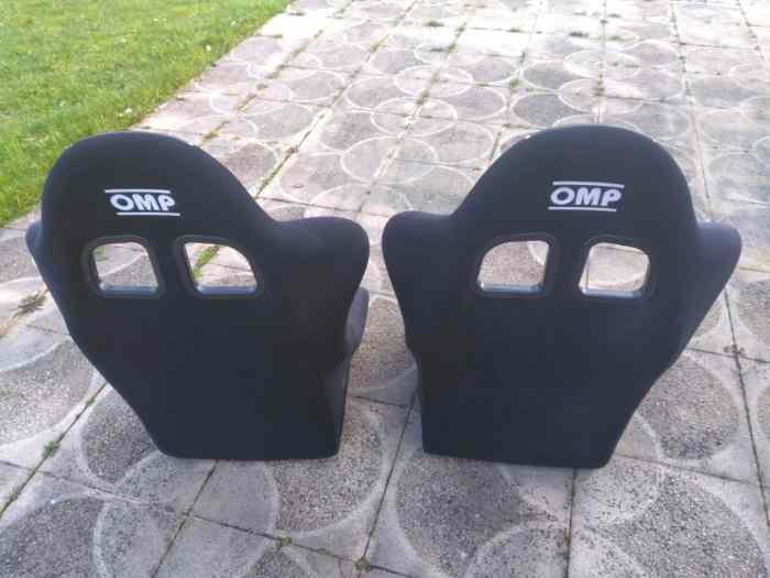 siège baquet OMP TRS-E + Harnais 6 Points 2