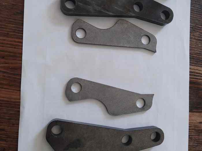 KIT MONTAGE BREMBO 4 PISTONS 607 V6 SUR PEUGEOT / CITROEN 1