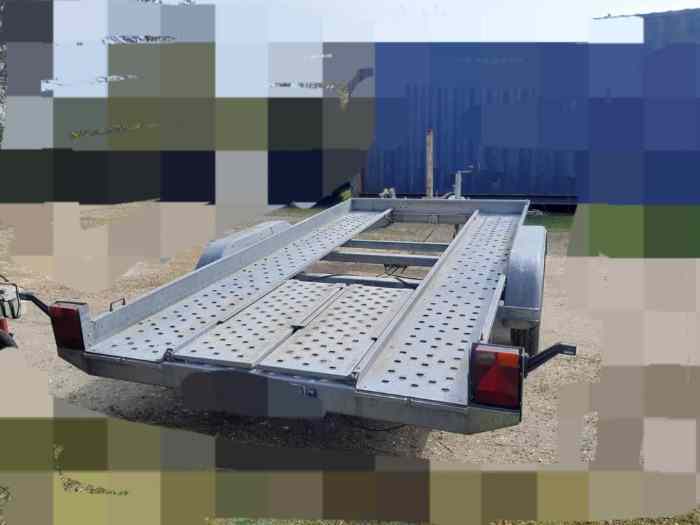 Remorque porte-voiture Lider double essieu 2000 KG 1