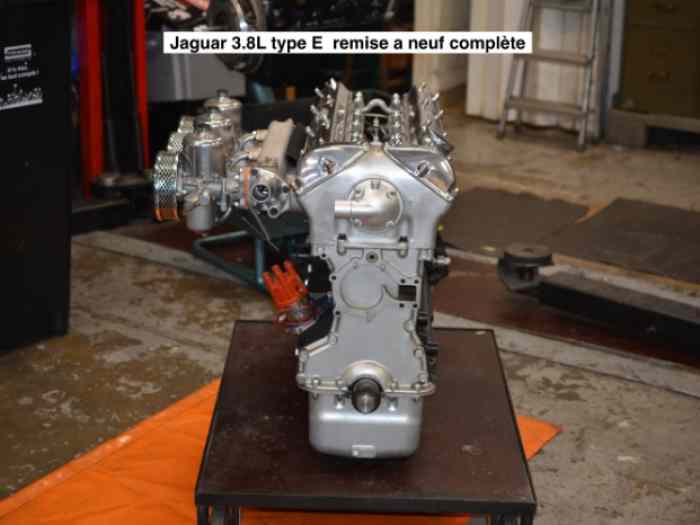 MOTEUR Jaguar 3.8L type E remise a neuf complète 1