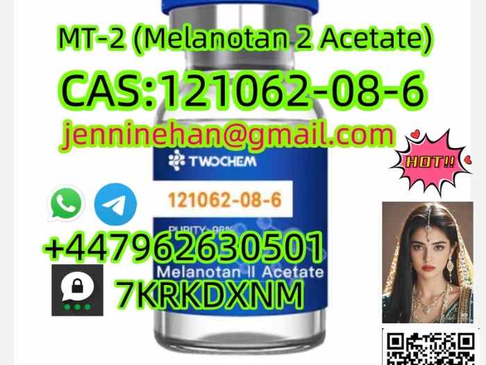 Quality assured MT-2 (Melanotan 2 Acetate) CAS 121062-08-6 4
