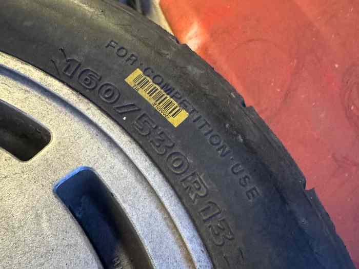 Vend pneu en 13 pouces hankook 2