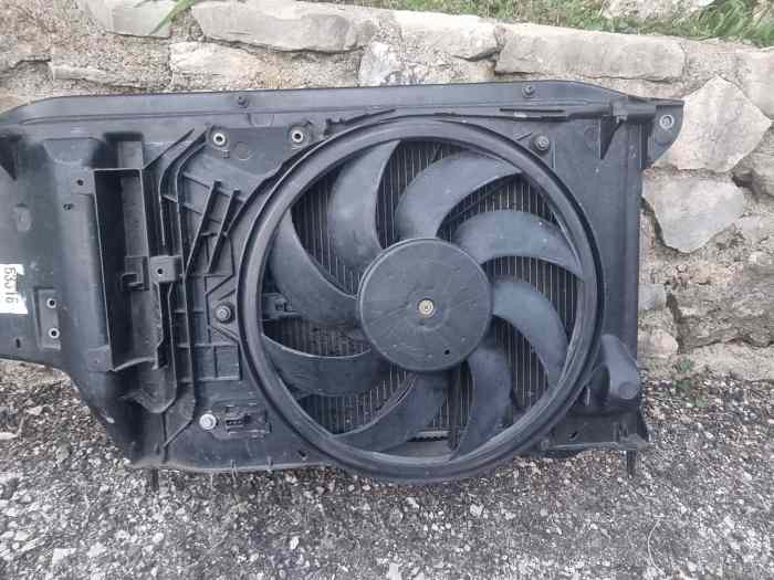 Bloc ventilateur avec radiateur peugeot 206 rc 2