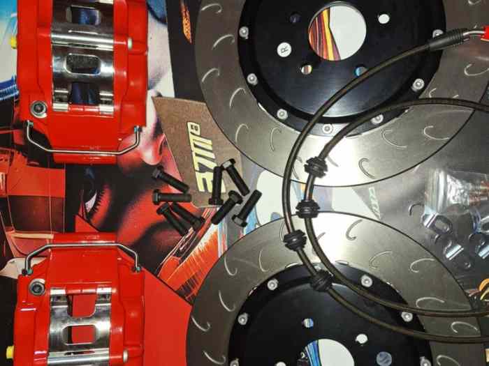 Kit Freinage Racing Compétition pour LANCIA DELTA INTEGRALE EVOLUTION entraxe 5x98. 2