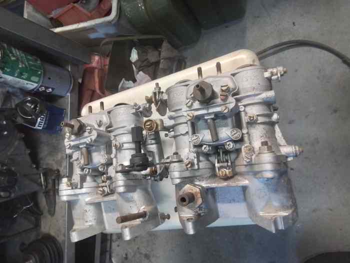 Kit carburateurs pour BMW 2002 origine 2 solex avec pipe 2