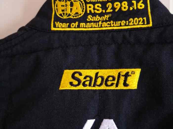 Combinaison pilote Sabelt FIA 8856-2000, RS.298.16, Clio Cup 30ème anniversaire, taille 54 3