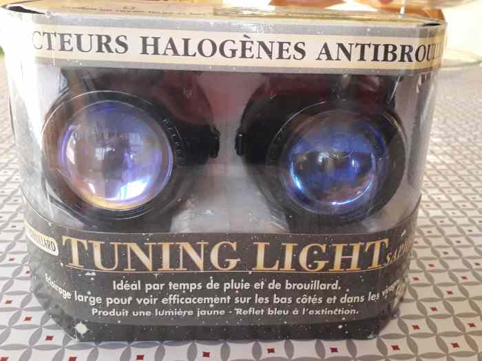Projecteurs anti brouillard halogènes