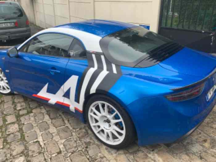 Alpine A110 Pure optimisée trackdays 1