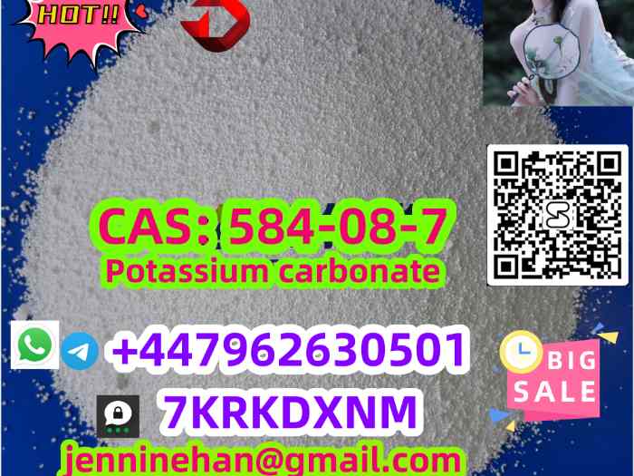 Industrial/Food Grade Ca s 584-08-7 Potassium Carbonate 2