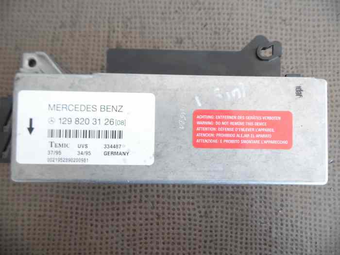 MODULE DE CONTRÔLE DE CAPOTE 1298203126 MERCEDES SL R129 1