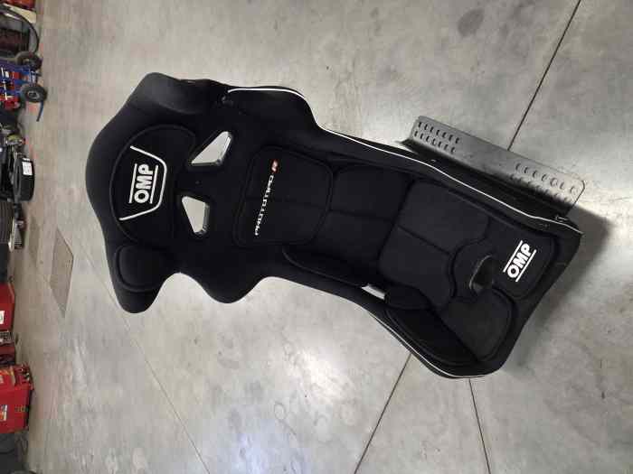 Siege baquet carbone OMP prototipo