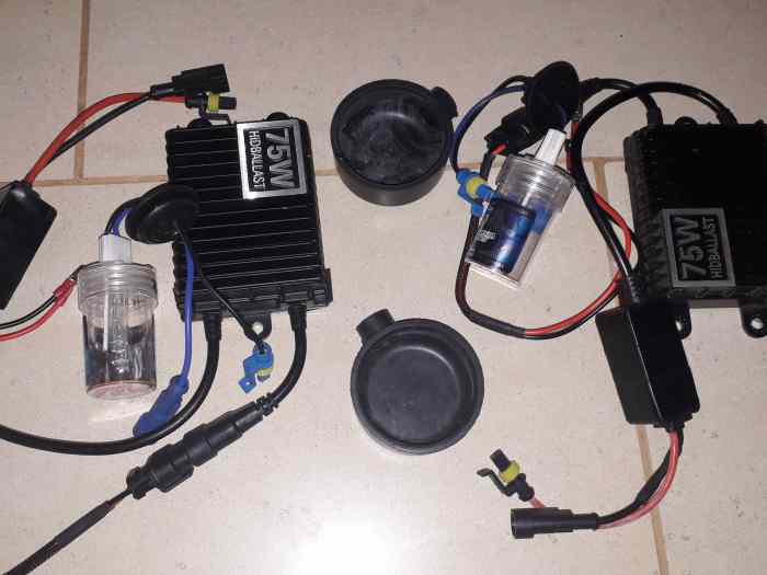 KIT ECLAIRAGE XENON 75W