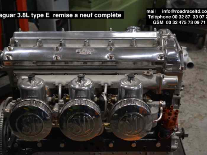 MOTEUR Jaguar 3.8L type E remise a neu...