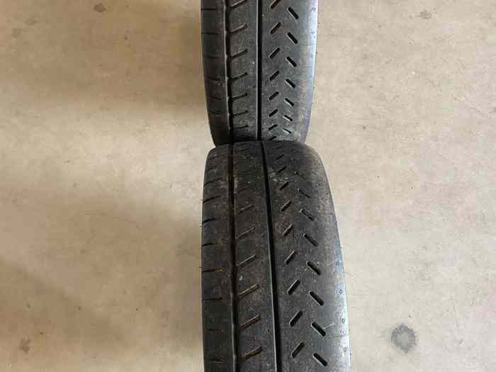 Lot de roues Speedline et pneus Michelin en 15 pouces pour Peugeot 205 : 2