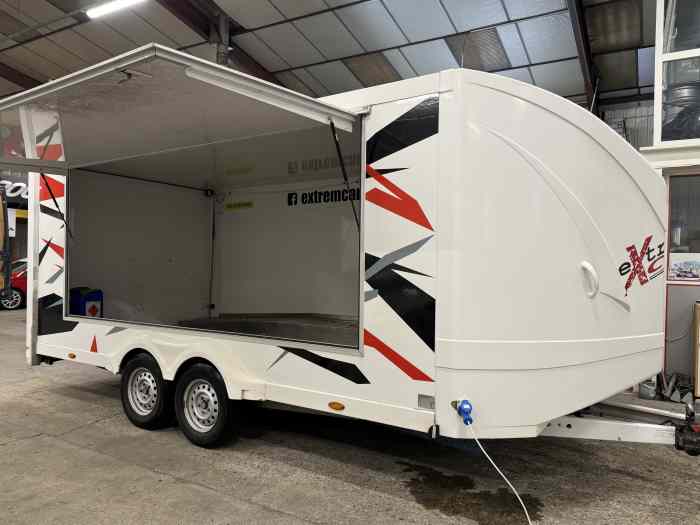 remorque fermé porte voiture verene SRT 580 XXL Large, 0