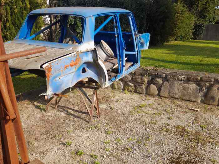 Caisse simca 1000 rallye