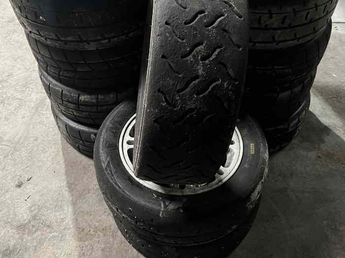 Pneus MRF (X8) et Hankook (X8) + 15 ja...
