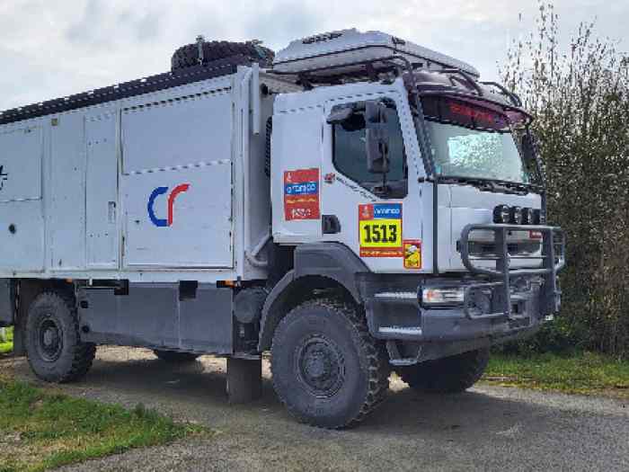 Camion assistance rallye raid Kerax 4x...