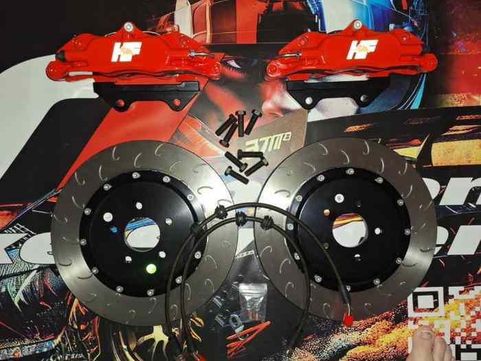 Kit Freinage Racing Compétition pour LANCIA DELTA INTEGRALE EVOLUTION entraxe 5x98. 1