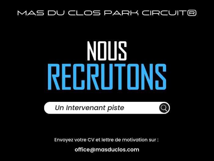 Recrutement Mas du Clos: Intervenant P...