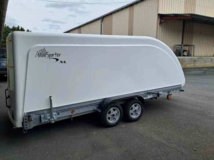 Remorque fermée porte voiture PRG TRAILERS MINISPORTER XL 4