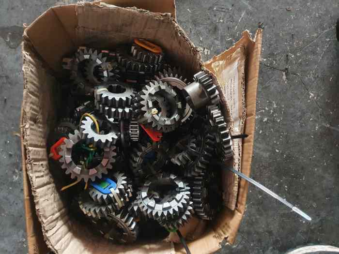 Divers pignons de boîte MK9