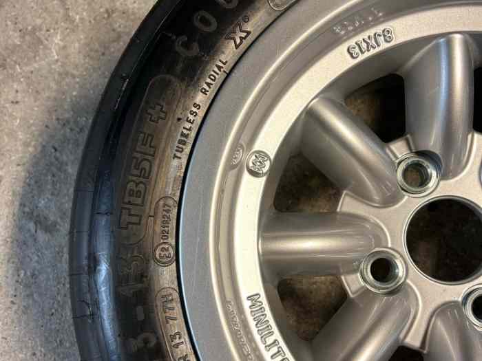 Jantes Minlite + Pneu Michelin Neufs Ford Escort 2