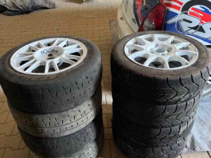 12 jantes speedline corse 15 + 12 pneus pirelli rk5 rk7 N3 1