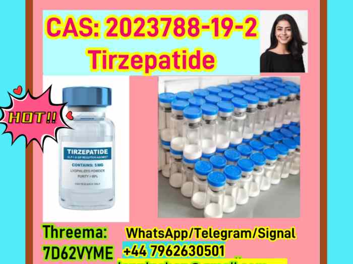 Tirzepatide Retatrutide Semaglutid High Purity Weight Loss Peptide Raw Material 44 7962630501 2