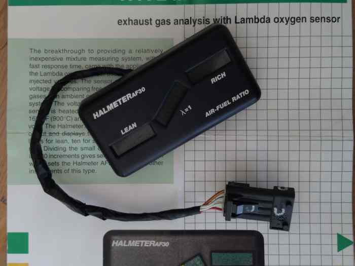 Lambda-metre- lecteur de richesse