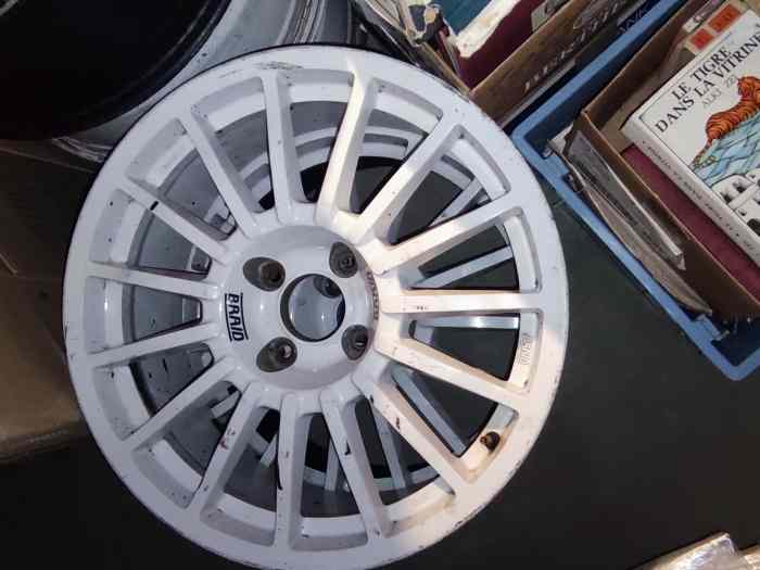 Jantes braid 206 rc gr N 7x17 4x108 2