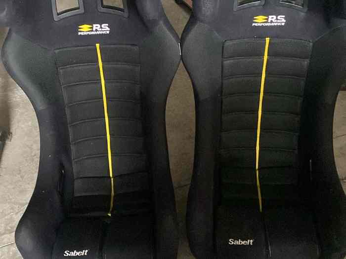 2x Baquets Sabelt Taurus - Taille M - ...