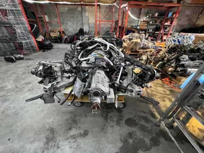 Moteur complet Porsche 997 Turbo S MK2 + Boîte PDK 1