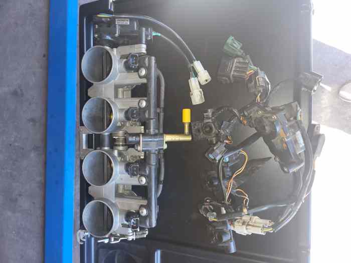 Rampe d injection 1000 gsxr k5 ( 1 ranger de papillon supprimer) 3