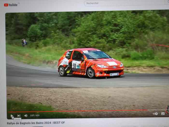 Vend peugeot 206a6k 5