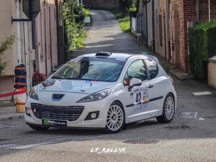 207 rc a8. Rallye du mont blanc