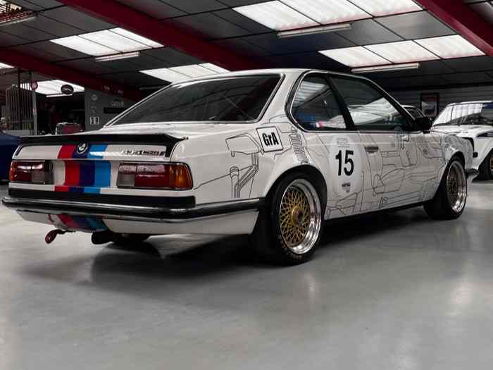 BMW 635 CSI de 1984 groupe A Ex PACO RABANNE 1