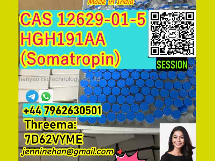 CasNo.12629-01-5,HGH 191AA for Bodybuilding (+44 7962630501) 3