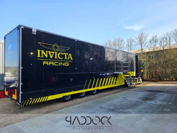 Racing Trailer WMT - INVICTA RACING FORMULA 2 IN STOCK 1