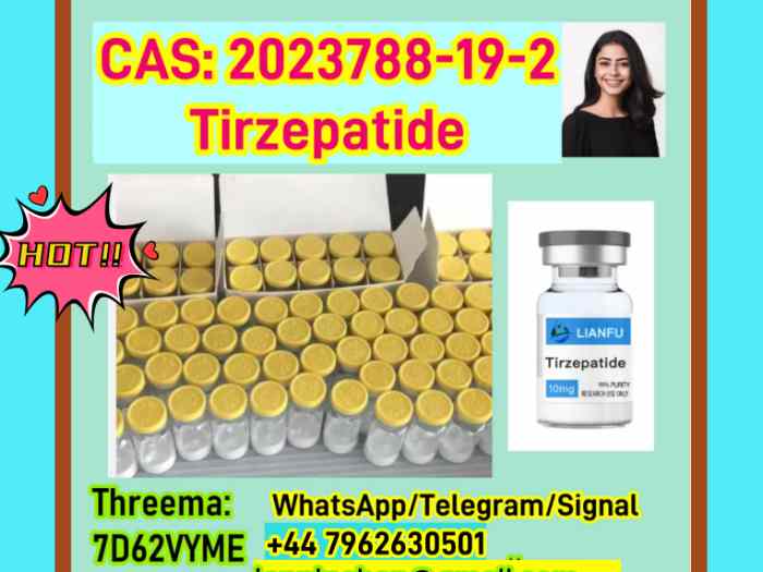 Tirzepatide Retatrutide Semaglutid High Purity Weight Loss Peptide Raw Material 44 7962630501 3