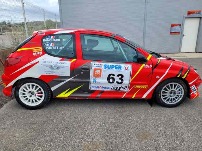 Vend peugeot 206a6k 4